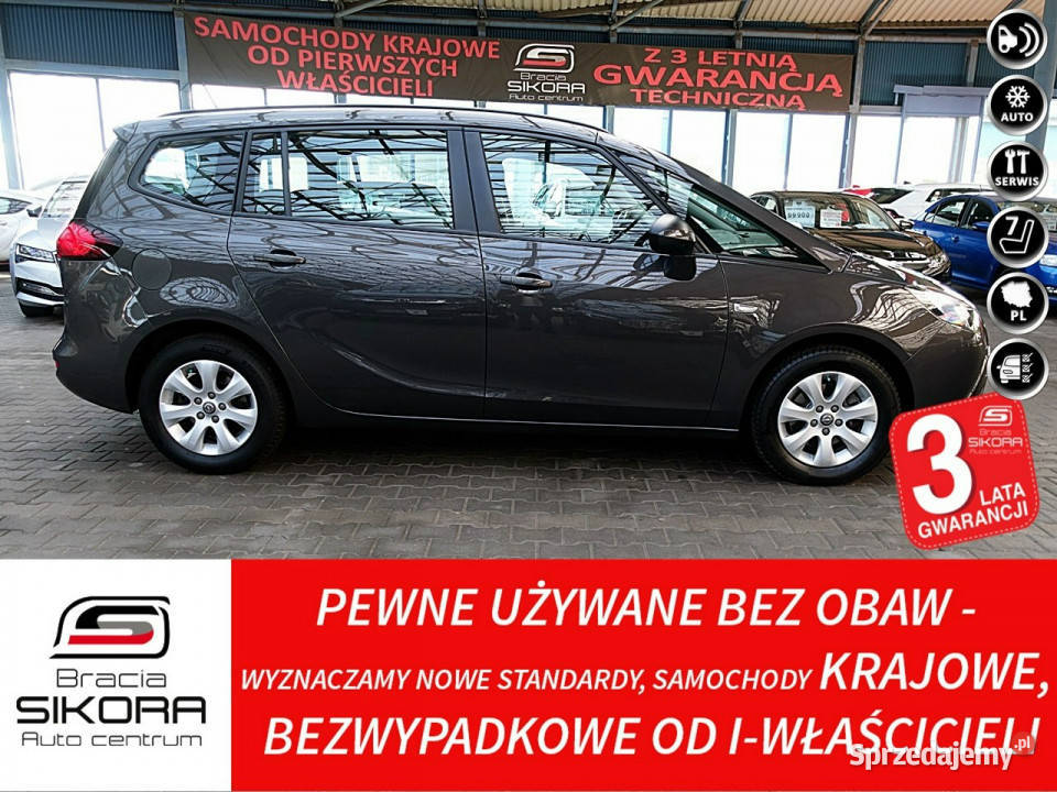 Opel Zafira BENZYNA 7Osób 2xKlima GWARANCJA czujnik deszczu śląskie
