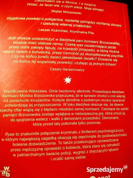 Rysa książki Warszawa księgarnie szkolne