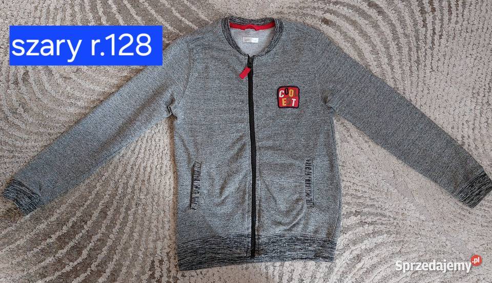 sweter r128 na zamek chłopiec dolnośląskie Wrocław