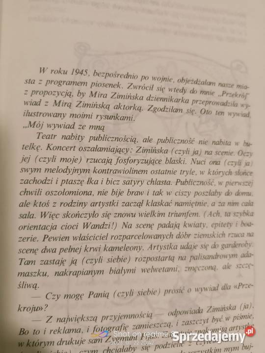 Nie żyłam samotnie Zimińska Sygietyńska książki mazowieckie Warszawa