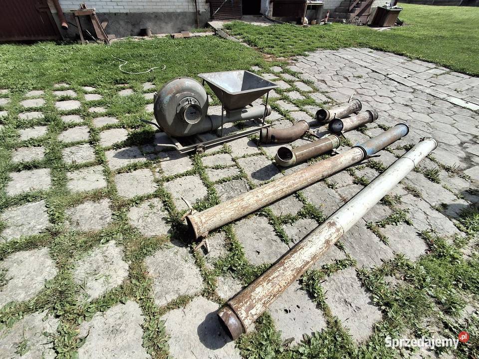 Dmuchawa do zboża Neuero 22kw Komplet rur świętokrzyskie Piórków