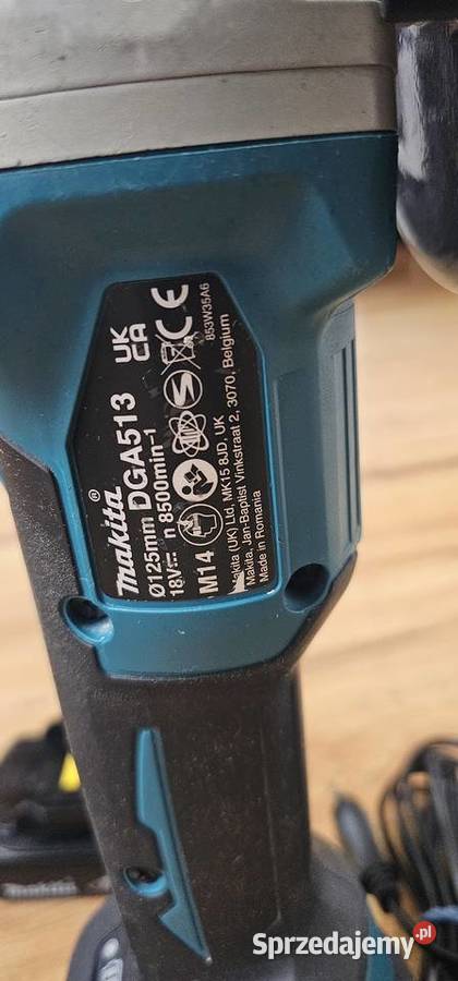Szlifierka kątowa 125mm 5biegów Makita DGA513 Szprotawa sprzedam