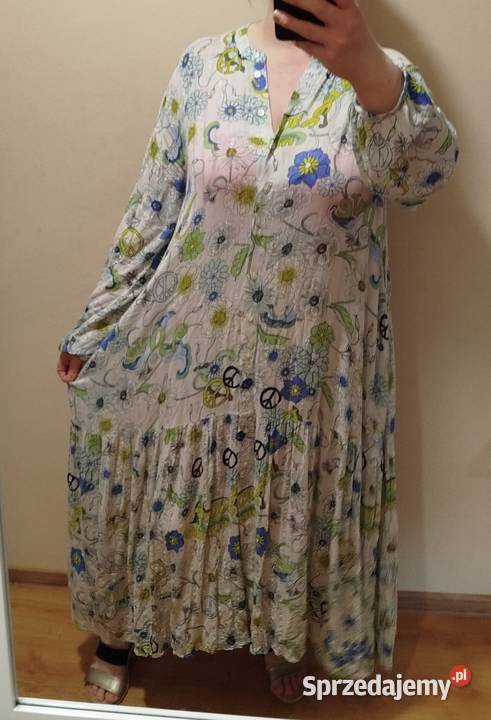 Luźna sukienka rozmiar 4446 Biecz sprzedam