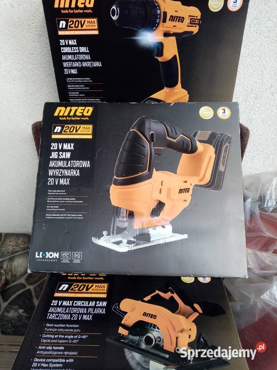 Zestaw elektronarzędzi akumulatorowych 3 Nowe