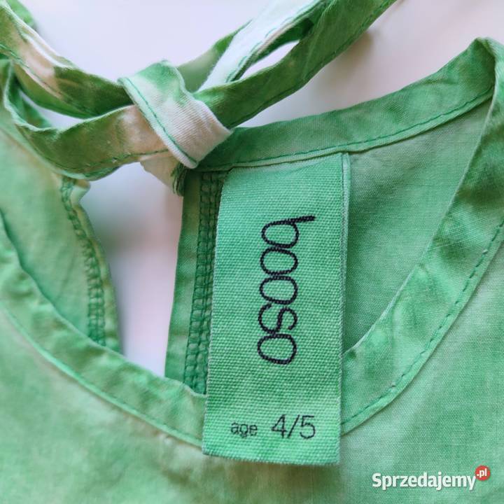 Sukienka Wave Colddye Dress Green Booso 45
