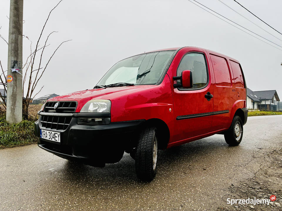 Fiat Doblo 16 Benzyna bezwypadkowy zadbany niski Pielgrzymowice