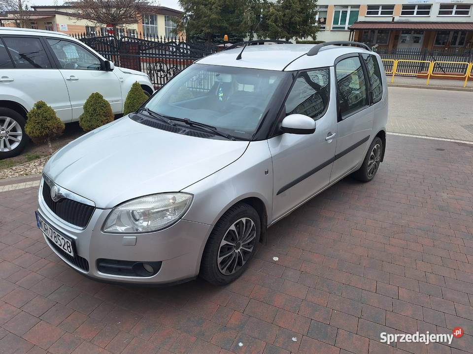 Skoda Roomster 16 benzyna 2007r Oc I przegląd manualna Ciechanowiec