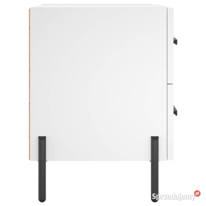Szafki nocne 2 białe 40x35x475 WM827325 Warszawa