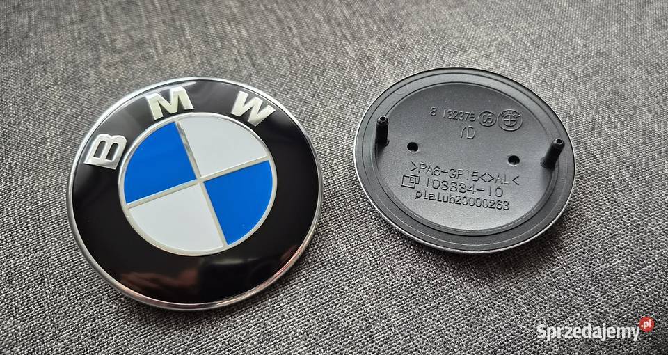 Emblematy logo znaczek BMW 74mm Super Jakość Kobyłka