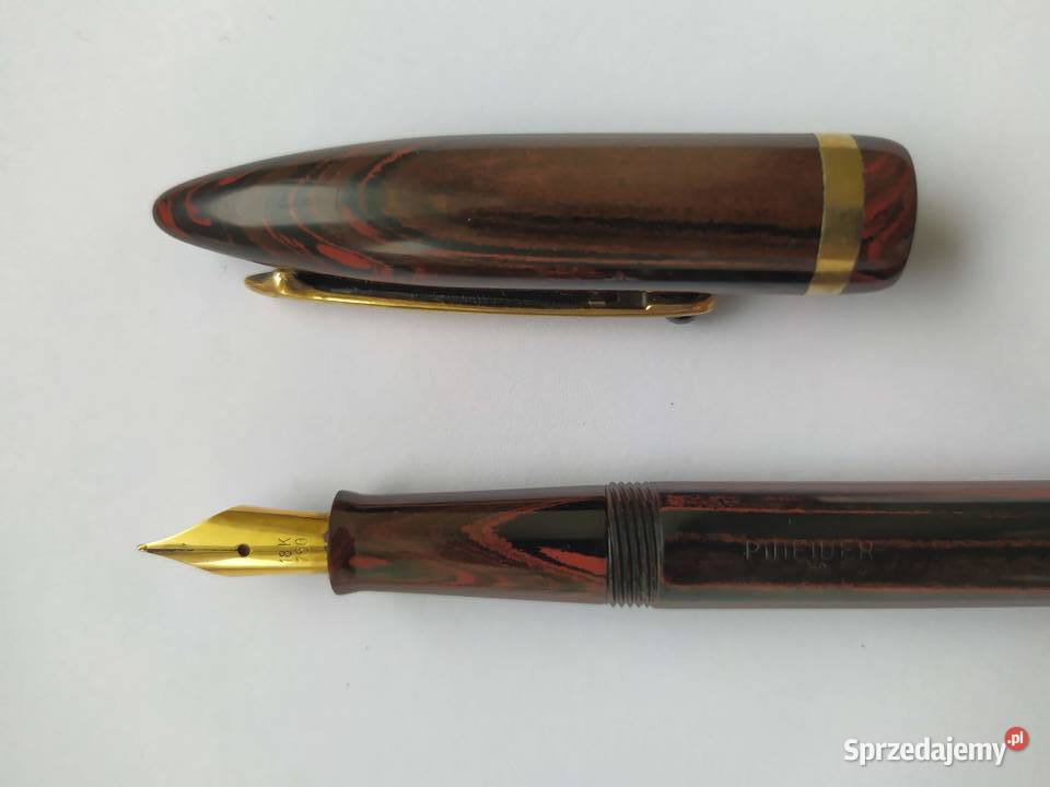 Pióro wieczne PINEIDER złota stalówka 18k 750 Sanok