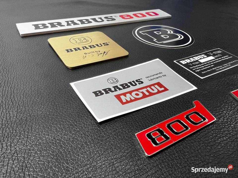 Zestaw emblematow silnika Mercedes W463 W464 lubelskie Chełm