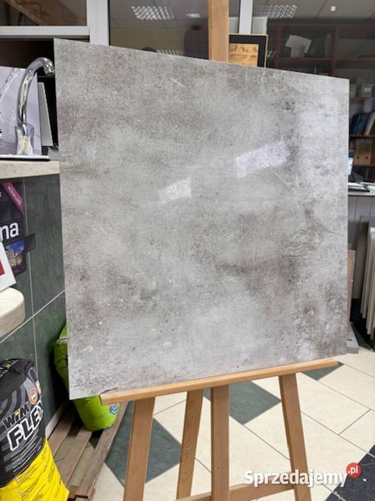 Płytka GRES szary lappato 60x60 dark grey lux Zakopane