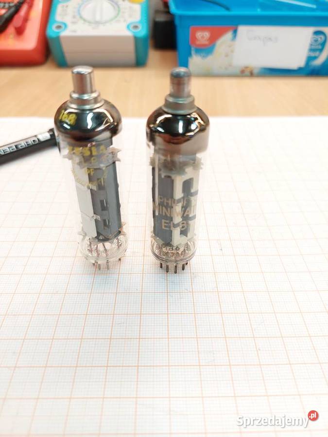 Sprzedam Lampa EL81 TESLAPHILIPS 2 A341 Części i akcesoria śląskie Czechowice-Dziedzice