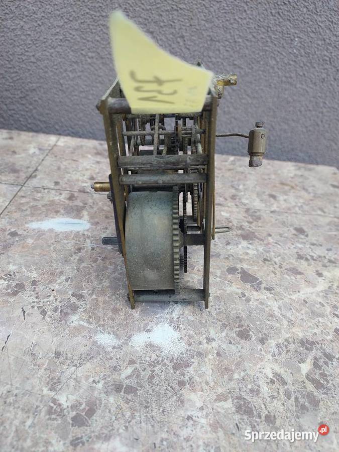 731 Mechanizm starego zegara ściennego Junghans Tczew