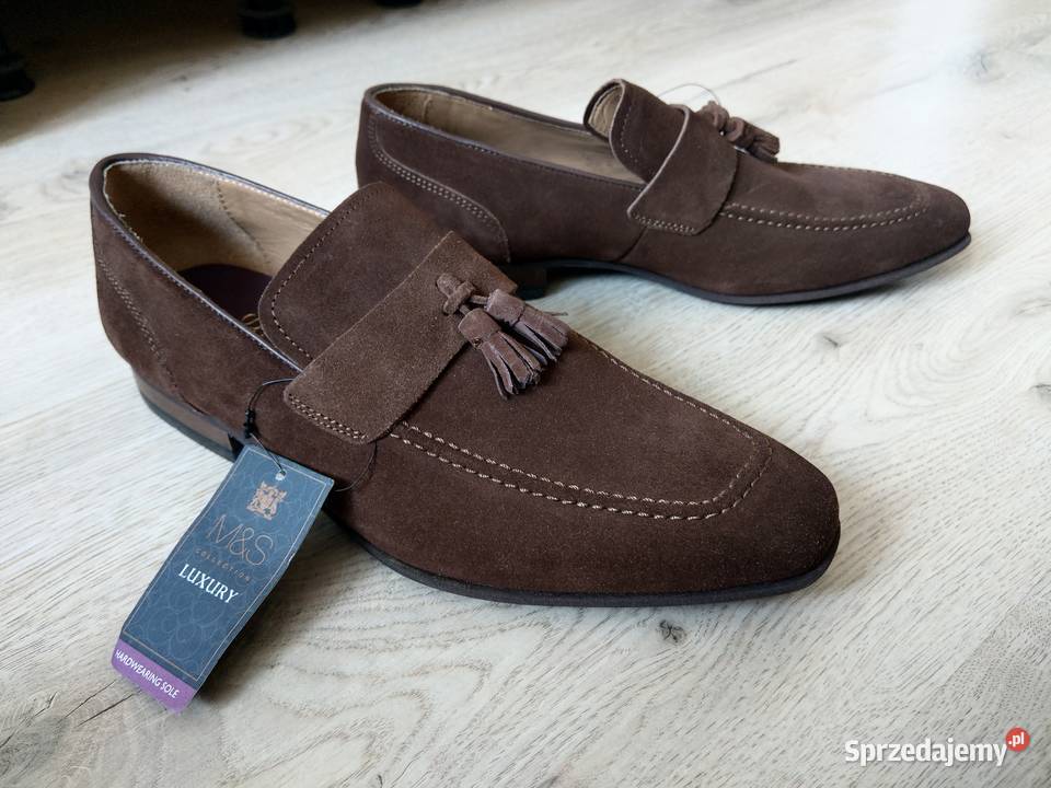 MS LUXURY Collecction Mokasyny skóra 41 405 Gdańsk