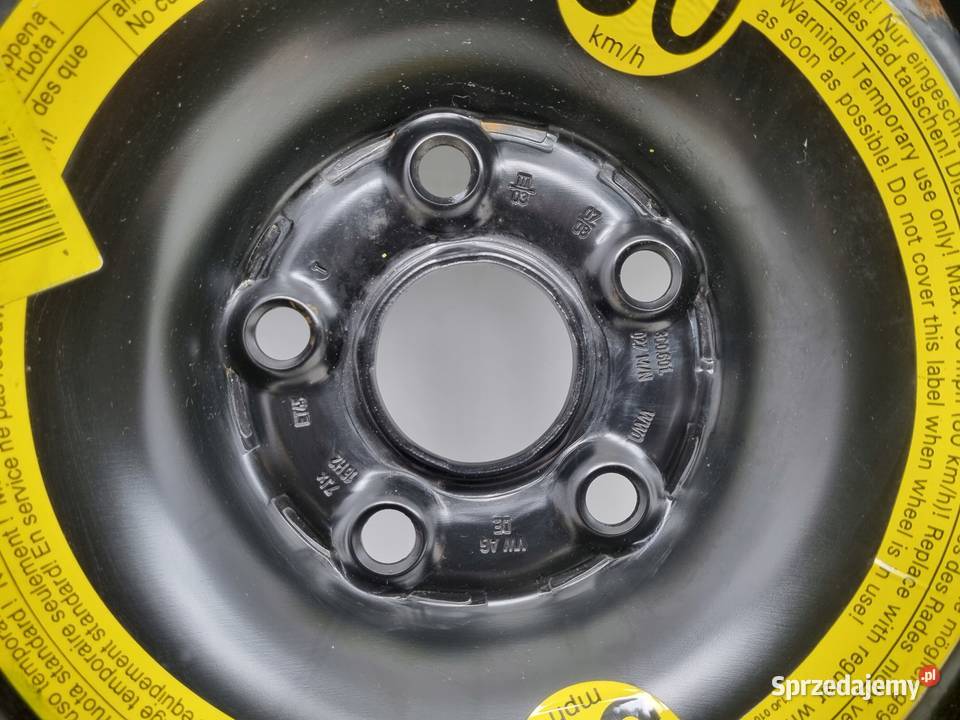 KOŁO ZAPASOWE VW Passat B6 B7 Audi felga zapas Felgi