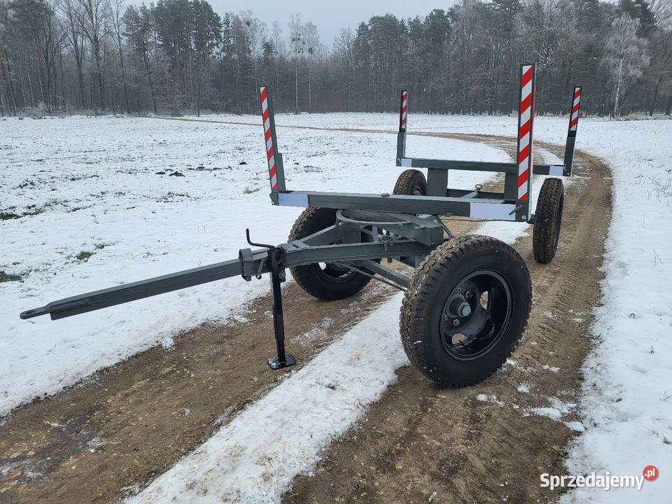 Dłużyca do drewna wóz metalowy nieuszkodzony