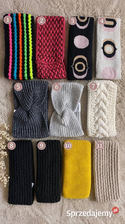 Opaski LOMAN damskie 100 merino polar NOWE duży Bielsko-Biała