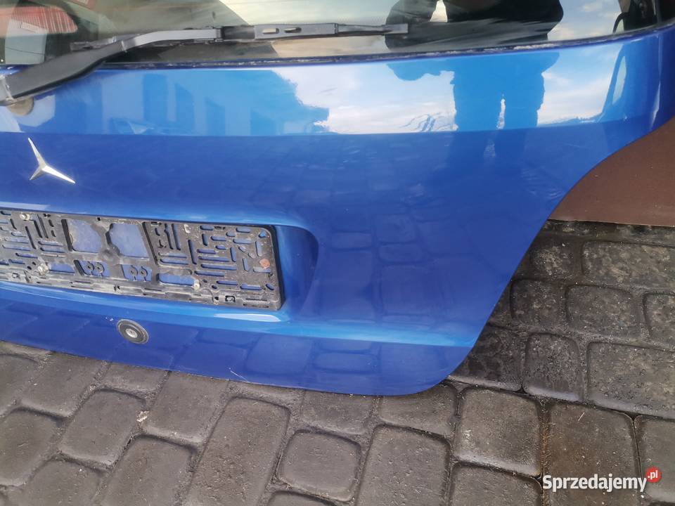 KLAPA TYLNA BAGAŻNIKA MERCEDES AKLASA W168 KOLOR sprzedam