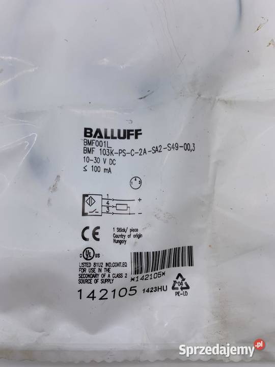 Balluff BMF001L BMF 103K C 2A SA2 S49 00 3 Warszawa