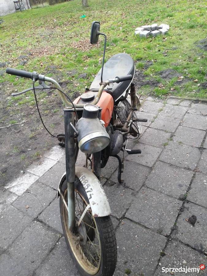 Wsk 125 do remontu brak dokumentów Gliwice