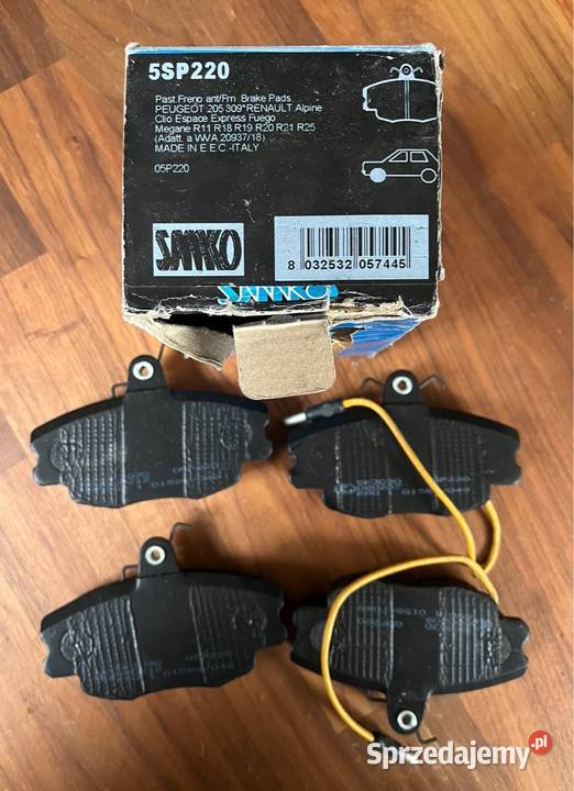 Klocki hamulcowe Peugeot 205 309 Clio Espace osobowe