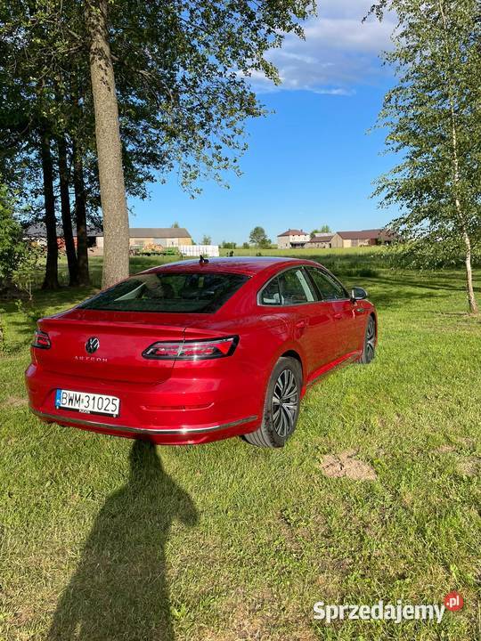 VW ARTEON SALON POLSKA Rok produkcji 2022 podlaskie Wysokie Mazowieckie sprzedam