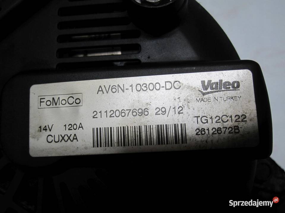 FORD FOCUS 16 TDCI 12r T1DB 115 AV6N11000GC