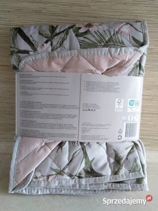 NOWA Narzuta na łóżko kapa 200 x 220 ze wzorkiem Rozmiar 200x220 Zabrze