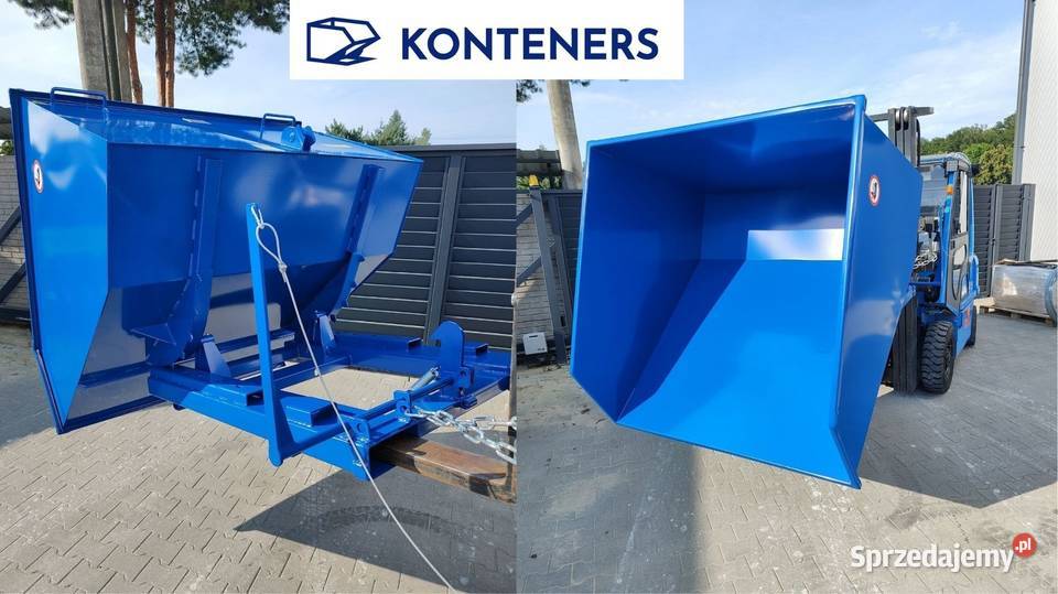 Kontener samowyładowczy 15 m3 pod maszyny CNC małopolskie Zator
