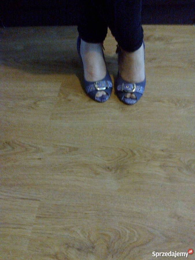 Szpileczki Jeansowe Rozmiar 39 Iława