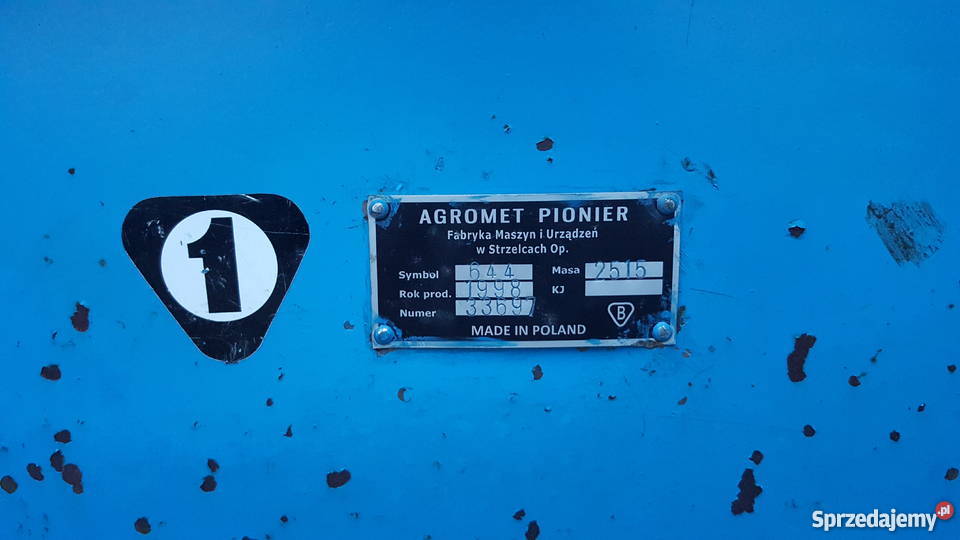 Kombajn Anna Z644 Agromet Pionier nieuszkodzony