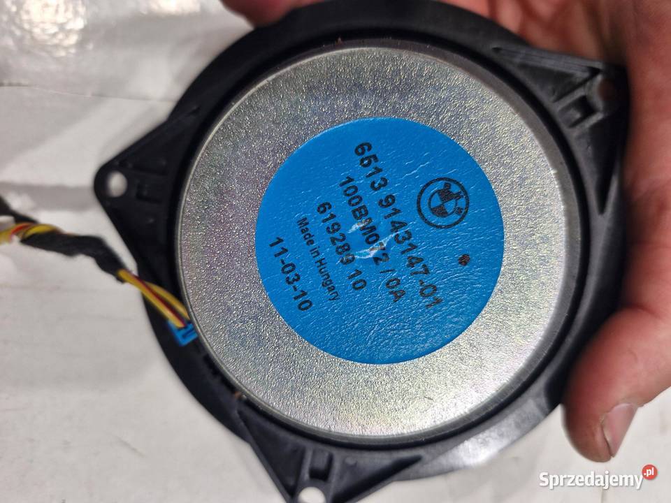 BMW E60 E61 SYSTEM NAGŁOŚNIENIA HIFI KOMPLET Wyposażenie wnętrza