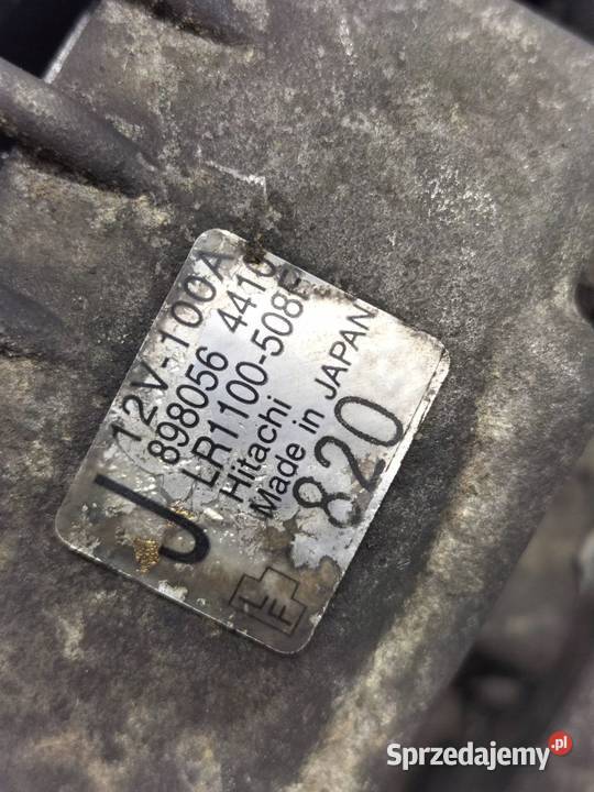 ALTERNATOR POMPA VACUM 8980564410 17 CDTI Opel osobowe świętokrzyskie