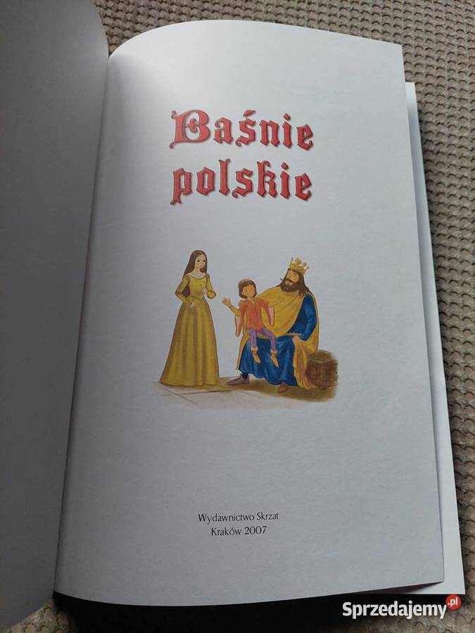 Baśnie polskie oprac AA Zięba Książki dla dzieci małopolskie Kraków