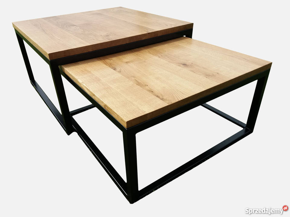 Stolik kawowy KOMPLET STOLIKÓW KAWOWYCH LOFT