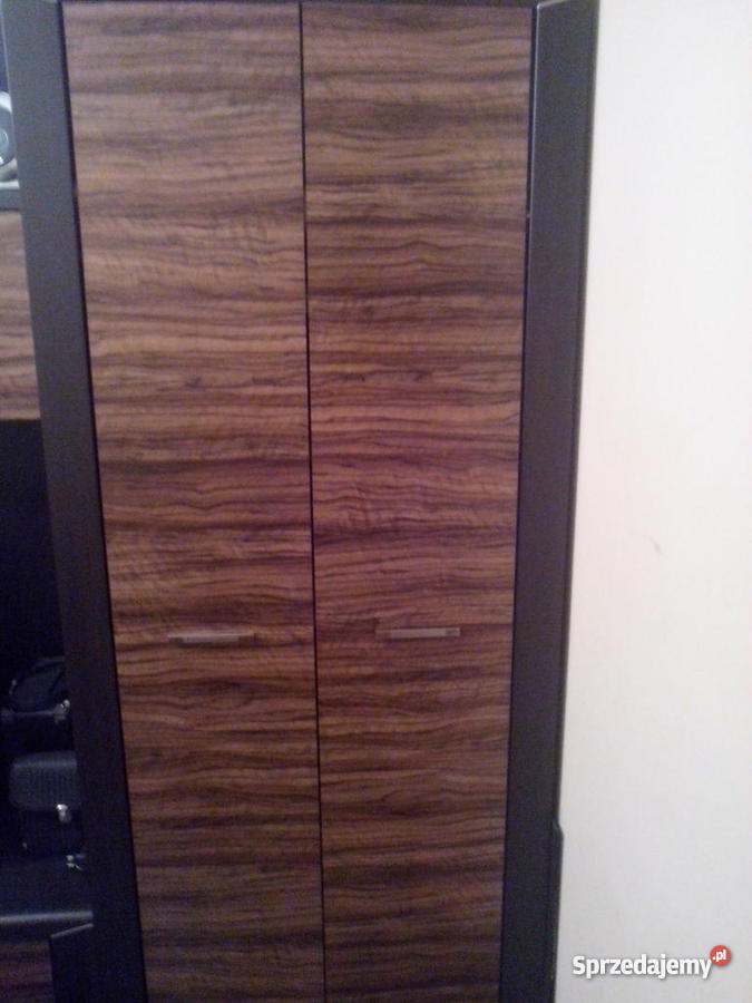 Meblościanka Akona WengeOliwka Black Red White