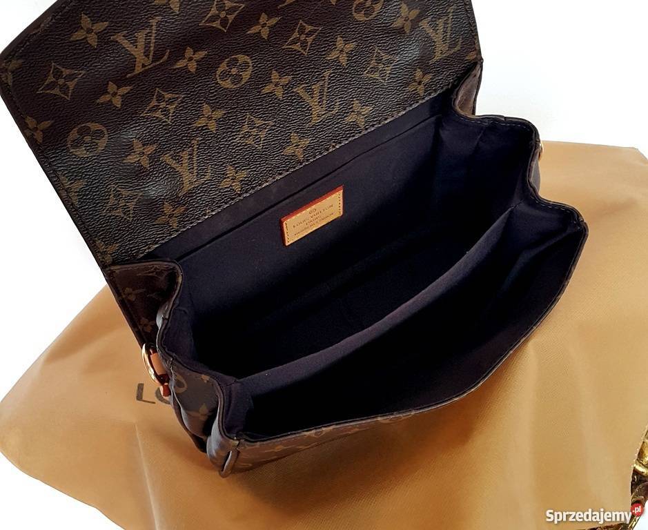 SKÓRA NAT NR SERII LOUIS VUITTON POCHETTE METIS TOREBKA LV Bydgoszcz 