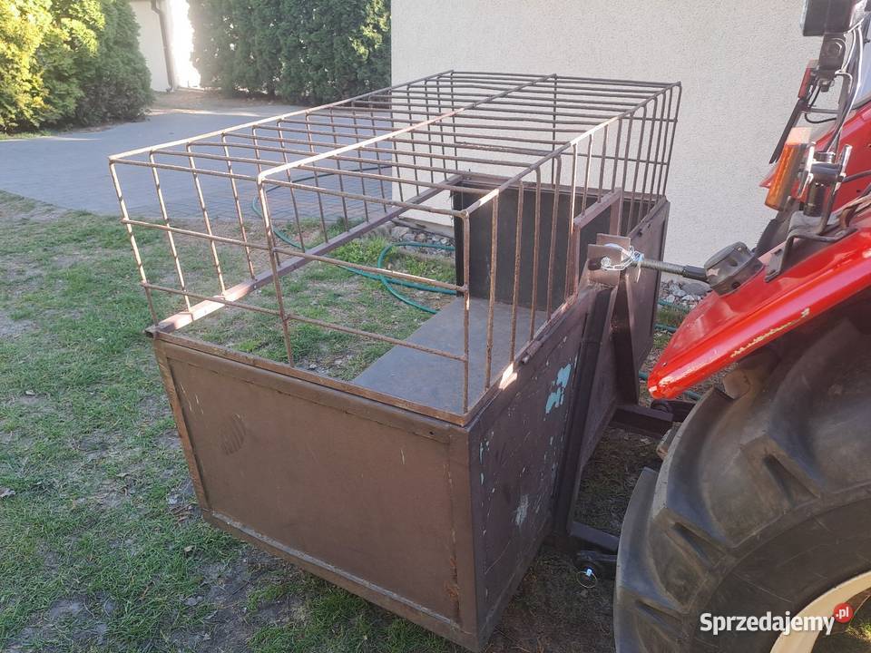 Skrzynia transportowa kasta do ciągnika Pyzdry sprzedam