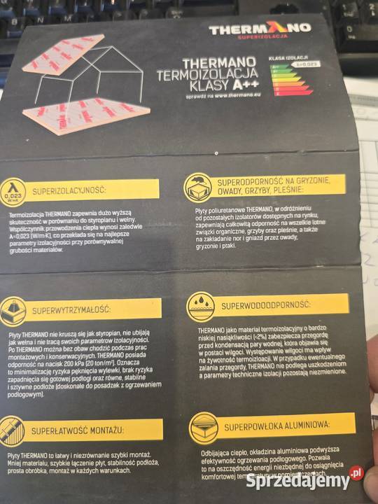 Płyty THERMANO o grubości 50mm Łódź