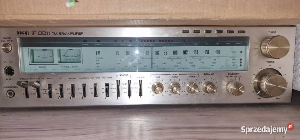 Amplituner ITT HiFi 8033 Sprawny HiFi 80
Stereo Myscowa sprzedam