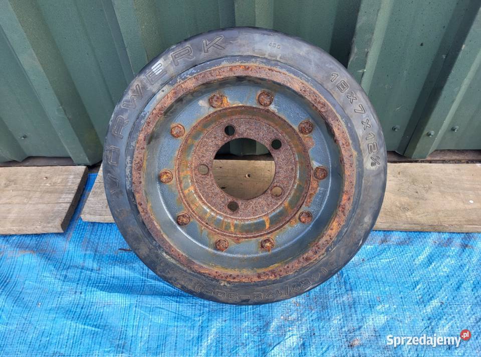 Koło Opona Vorwerk 18 X 7 X 12 18 Pełna 457178 Opony Szprotawa