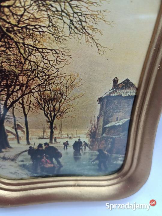 Obrazek w ramie reprodukcja zdjęcie Italy styl Zamość