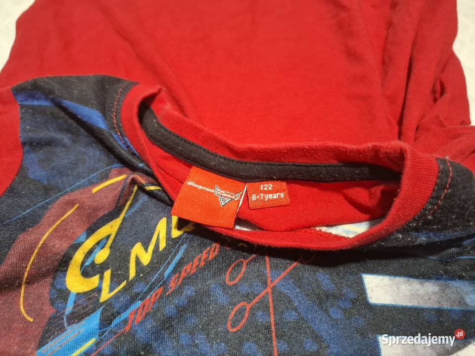 Koszulka długi rękaw chłopięca Auta Cars Disney Czeladź