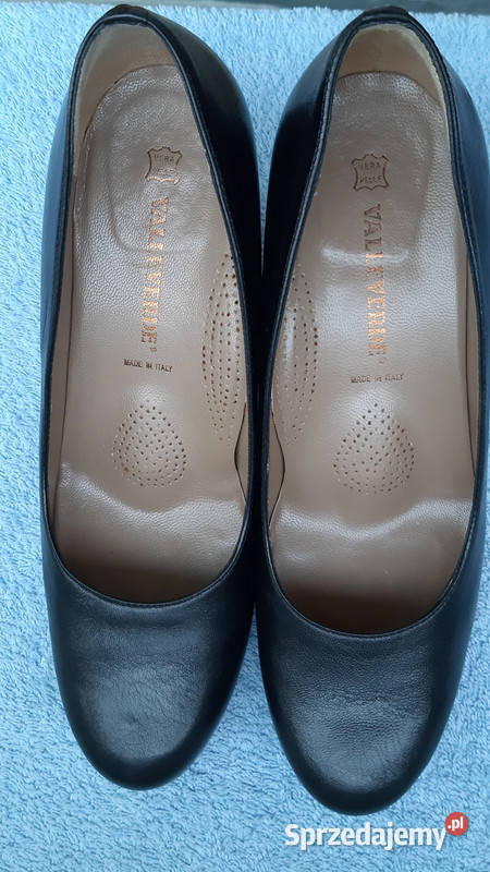 Valleverde 37 buty damskie skórzane czarne Jastrzębie-Zdrój