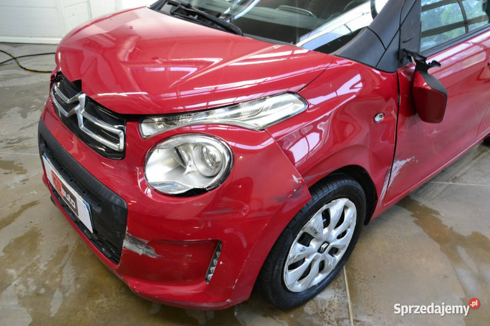 Citroen C1 12 benzyna 75 klimatyzacja bordowy Kęty sprzedam