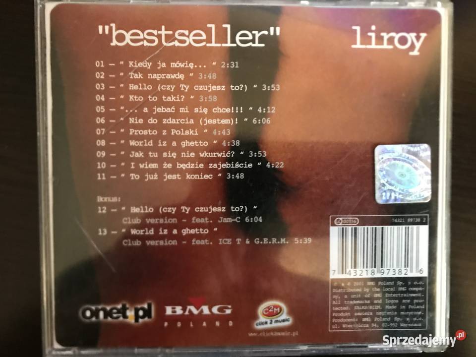 LIROY sprzedam 2 oryginaln płyty Liroya plus CD Konin