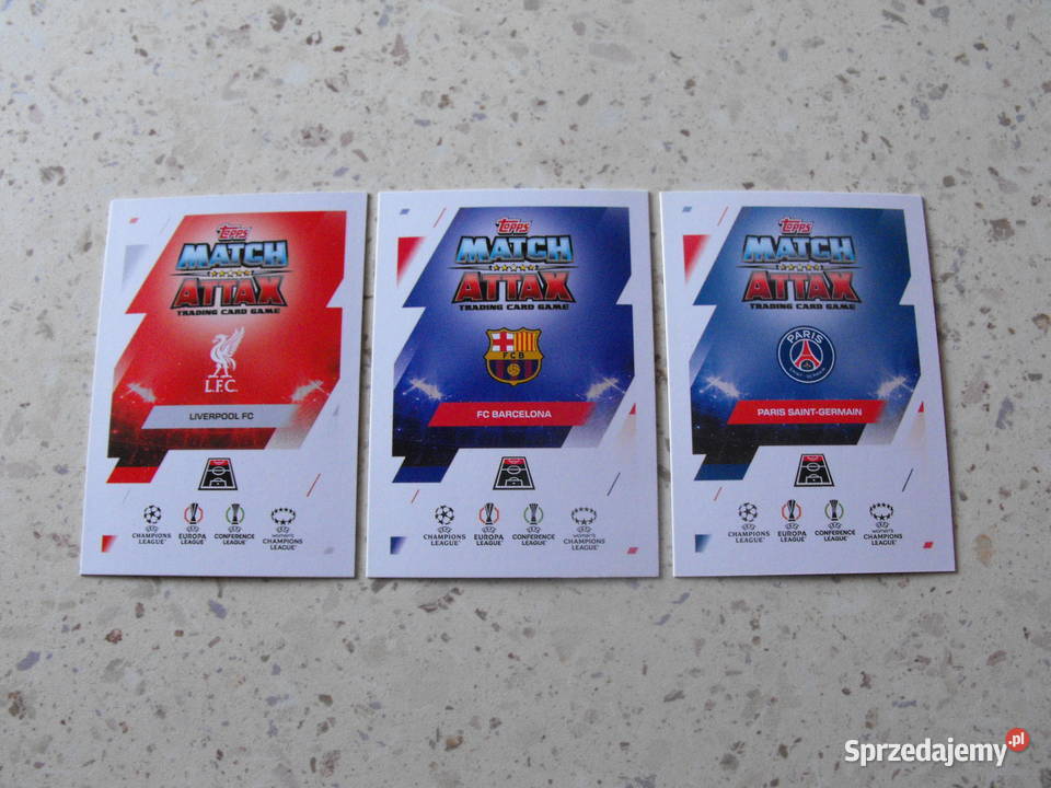 Karty piłkarskie topps Match Attax 202526 Mykanów