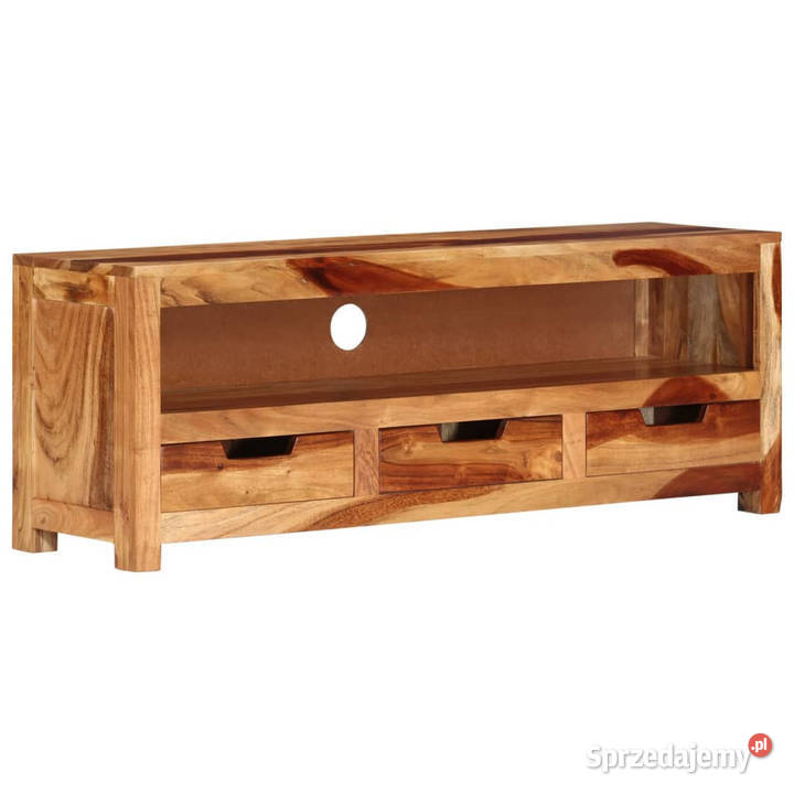 Szafka pod TV 110x30x40 lite drewno akacjowe Warszawa