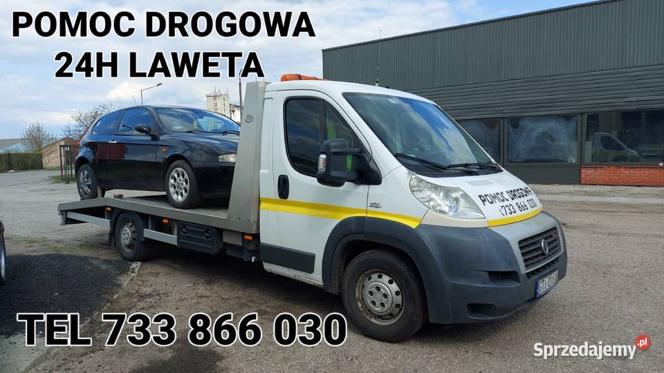 POMOC DROGOWA 24H Laweta Świecie A1 S5 DK91 DK5 Wiąg